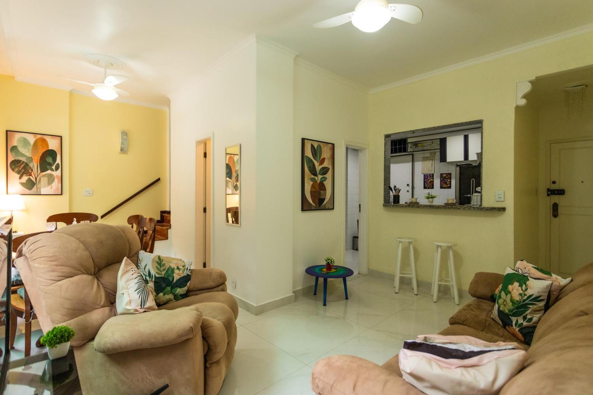 Estiloso Duplex Entre Copa & Ipanema B C 537 Ap607 Rio de Janeiro